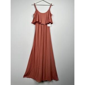 NWT Show Me Your Mumu Caitlin Ruffle Maxi Dress Size XS Wedding